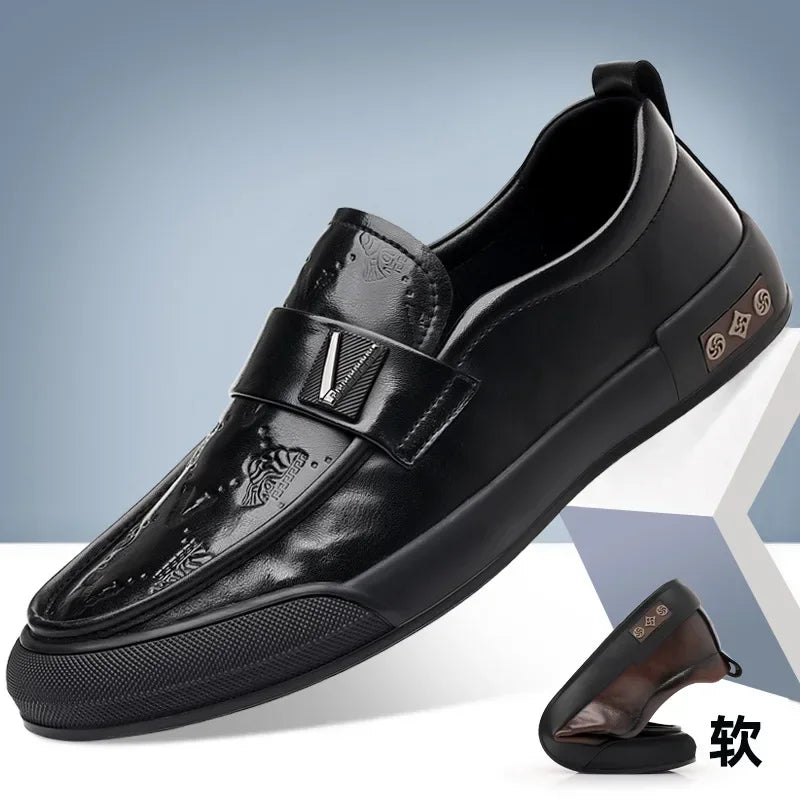 Designer British Style Men’s Luxury Leather Loafers | Soft Sole Fashion Casual & Dress Shoes for Spring and Summer | HollandLuxeGlobal.com Exclusive Collector’s Item