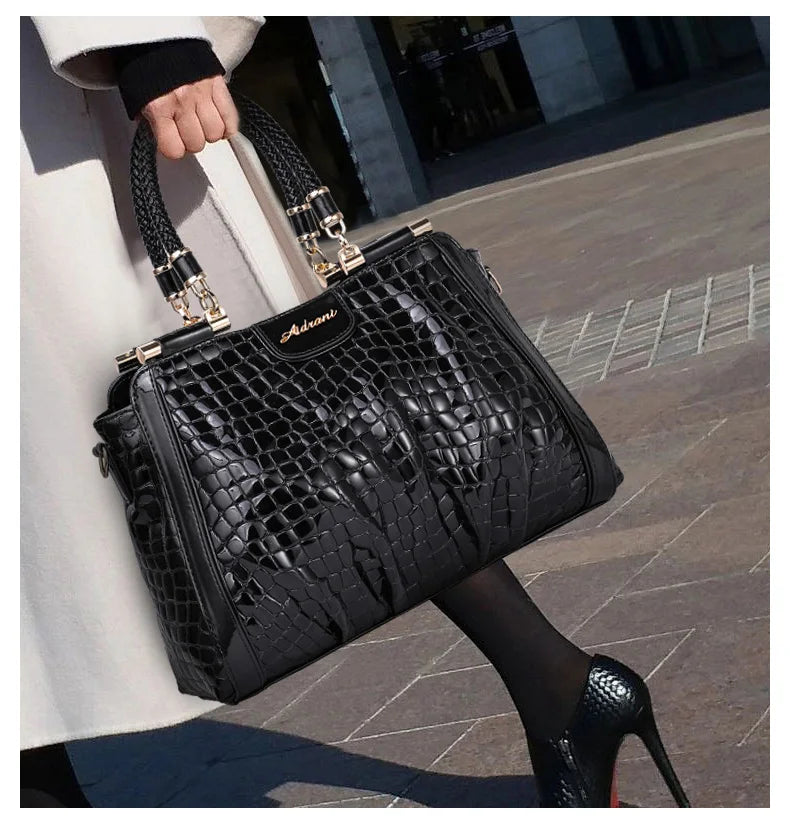 Step into 2025 with the Crocodile Pattern Handbag for Women, crafted from premium leather with an elegant crocodile texture. Stylish, high-end, and spacious — perfect for any occasion.

hollandluxeglobal.com — Exclusive C