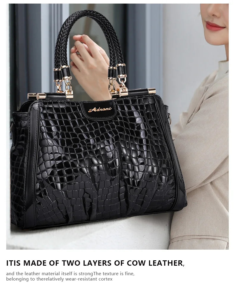 Step into 2025 with the Crocodile Pattern Handbag for Women, crafted from premium leather with an elegant crocodile texture. Stylish, high-end, and spacious — perfect for any occasion.

hollandluxeglobal.com — Exclusive C