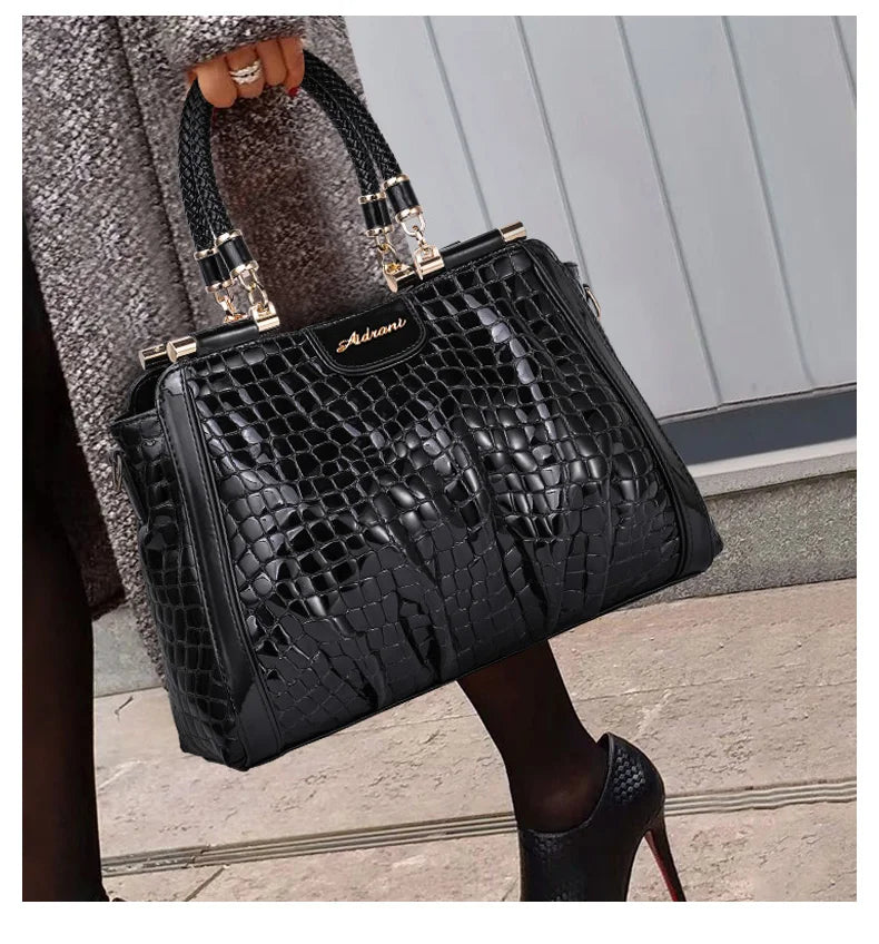 Step into 2025 with the Crocodile Pattern Handbag for Women, crafted from premium leather with an elegant crocodile texture. Stylish, high-end, and spacious — perfect for any occasion.

hollandluxeglobal.com — Exclusive C
