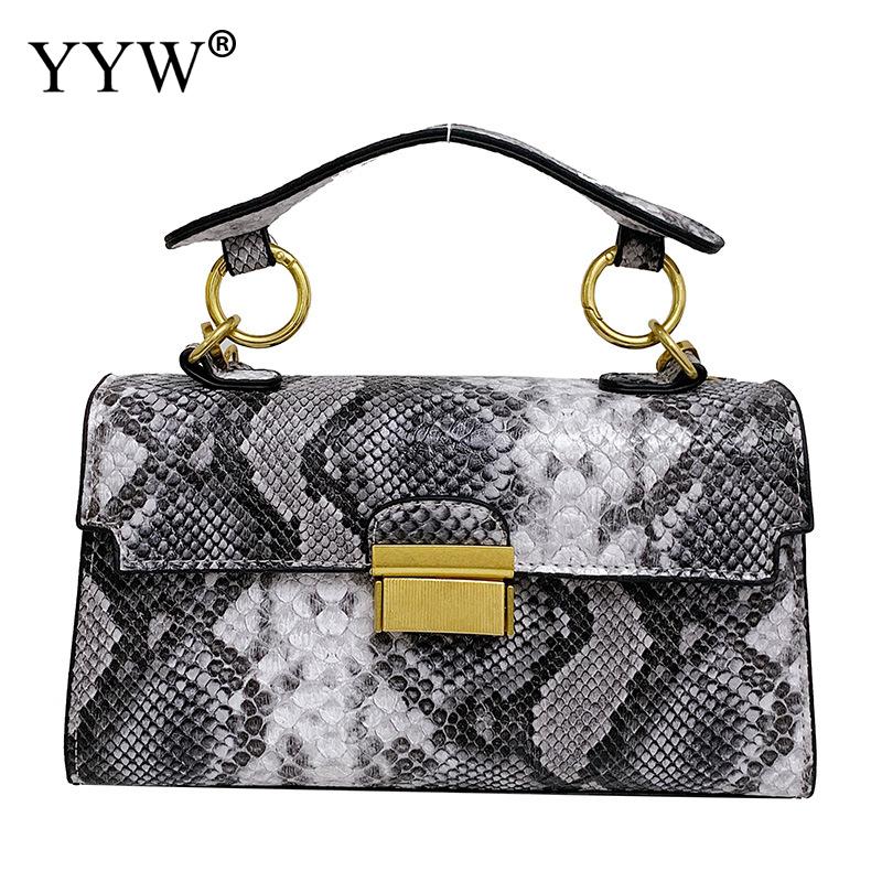 Make a bold statement with this Snakeskin Pattern Luxury Women’s Bag 2023, crafted from premium PU leather with a modern square silhouette. A chic designer tote and crossbody — perfect for confident, fashionable women.

h