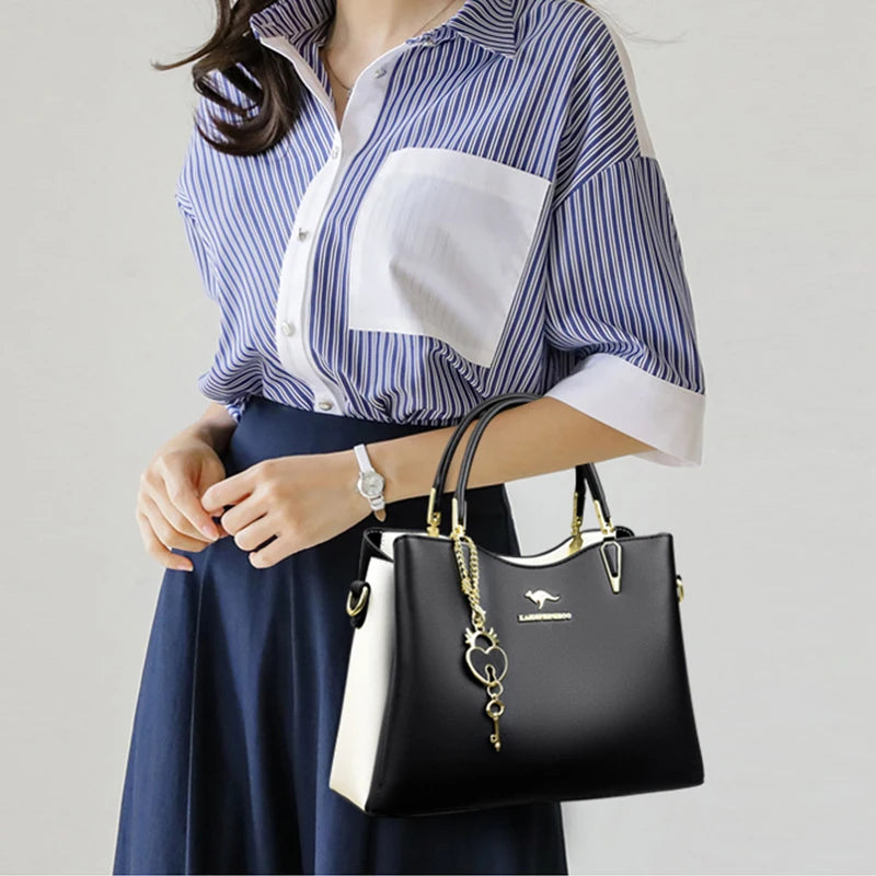 Stay effortlessly elegant with this Ladies Quality Leather Shoulder Bag 2023, a luxury designer tote featuring a large capacity and timeless fashion appeal — perfect for daily or casual use.

hollandluxeglobal.com
