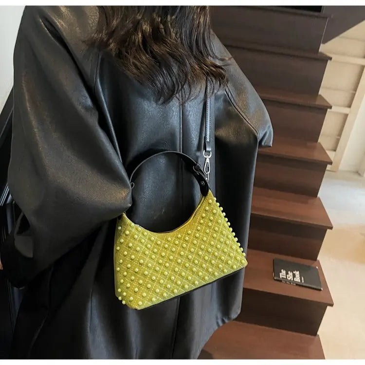 Modern Crocodile Embossed Bag For Women With Exotic Texture And Premium Leather For Luxury Style