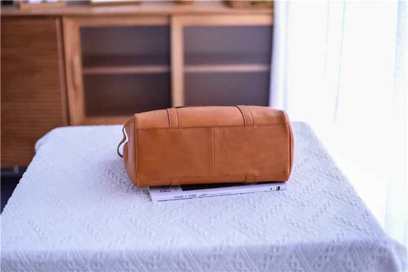 Business Casual Designer Handmade Genuine Leather Women’s Shoulder Bag – Real Cowhide Fashion Handbag for Work, Travel & Everyday Luxury | HollandLuxeGlobal.com Exclusive Collector’s Item