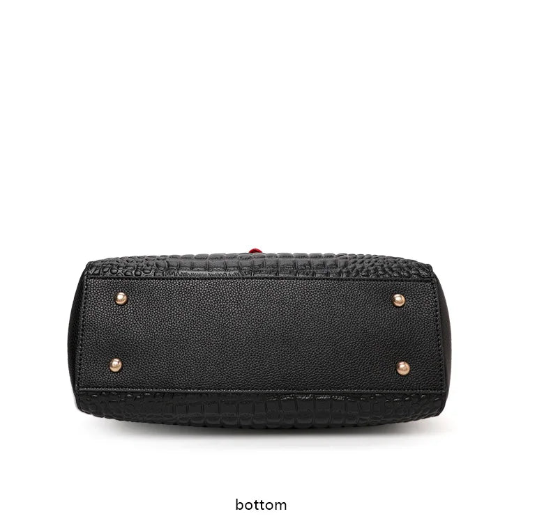 Elevate your everyday look with this New Crocodile Pattern Women’s Handbag, crafted from luxury cowhide leather. Fashionable, trendy, and spacious — the perfect commuter shoulder bag for modern women.

hollandluxeglobal.c