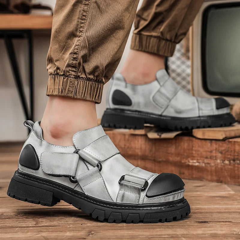 Luxury Italian-Design Men’s Genuine Leather Oxford Dress Shoes – Premium Handmade Business and Formal Footwear with Elegant Stitch Detailing and Classic Round-Toe Style for Office, Events, and Daily Prestige | HollandLuxe