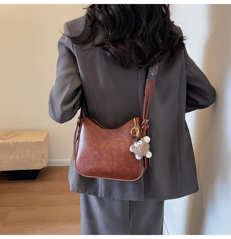 2025 New! Luxury French-Style Niche Designer Crossbody Bag for Women | INS-Inspired Versatile Shoulder Bag | HollandLuxeGlobal.com Exclusive Collector’s Item