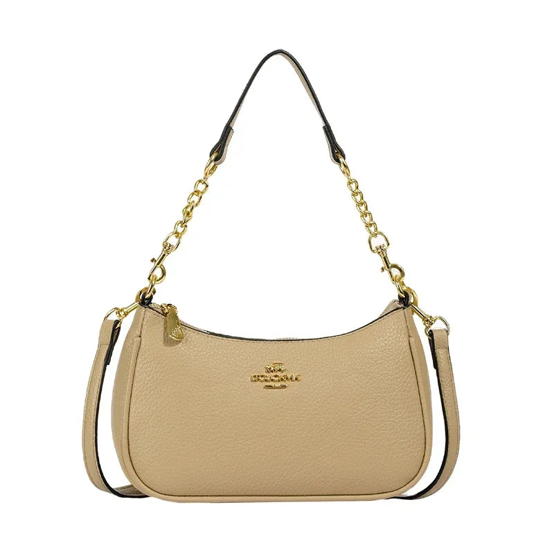 Famous Designer Leather Shoulder Bag for Women | Premium Craftsmanship Classic Tote | Luxe Day-to-Night Fashion Sling Bag | HollandLuxeGlobal.com Exclusive Collector’s Item