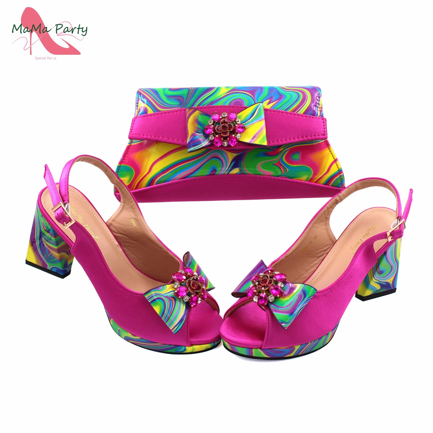 2024 Exclusive Italian Women’s Shoes & Matching Bag – Super High Heel Yellow Sandals for Elegant African Wedding & Party Style | HollandLuxeGlobal.com