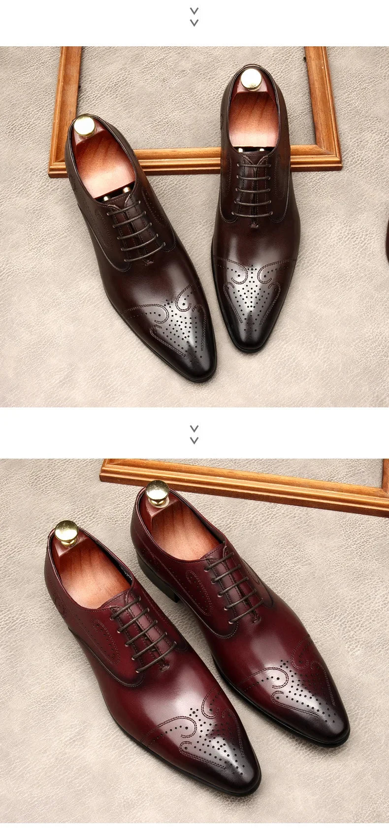 Handmade 2024 British Luxury Men’s Dress Shoes | Genuine Leather Brogues for Wedding, Business & Formal Fashion | HollandLuxeGlobal.com Exclusive Collector’s Item