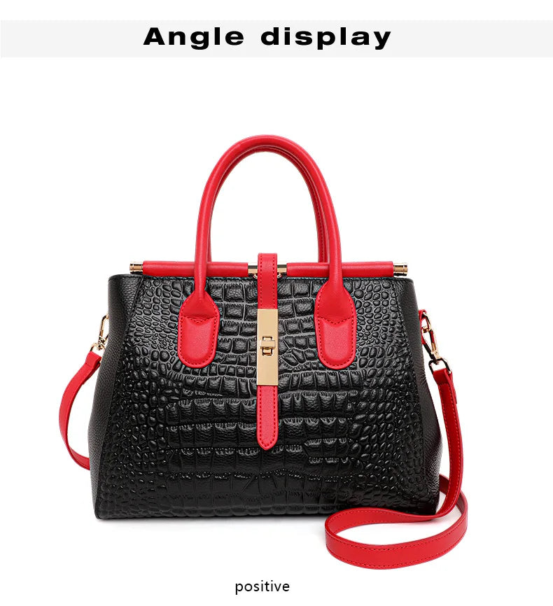 Elevate your everyday look with this New Crocodile Pattern Women’s Handbag, crafted from luxury cowhide leather. Fashionable, trendy, and spacious — the perfect commuter shoulder bag for modern women.

hollandluxeglobal.c