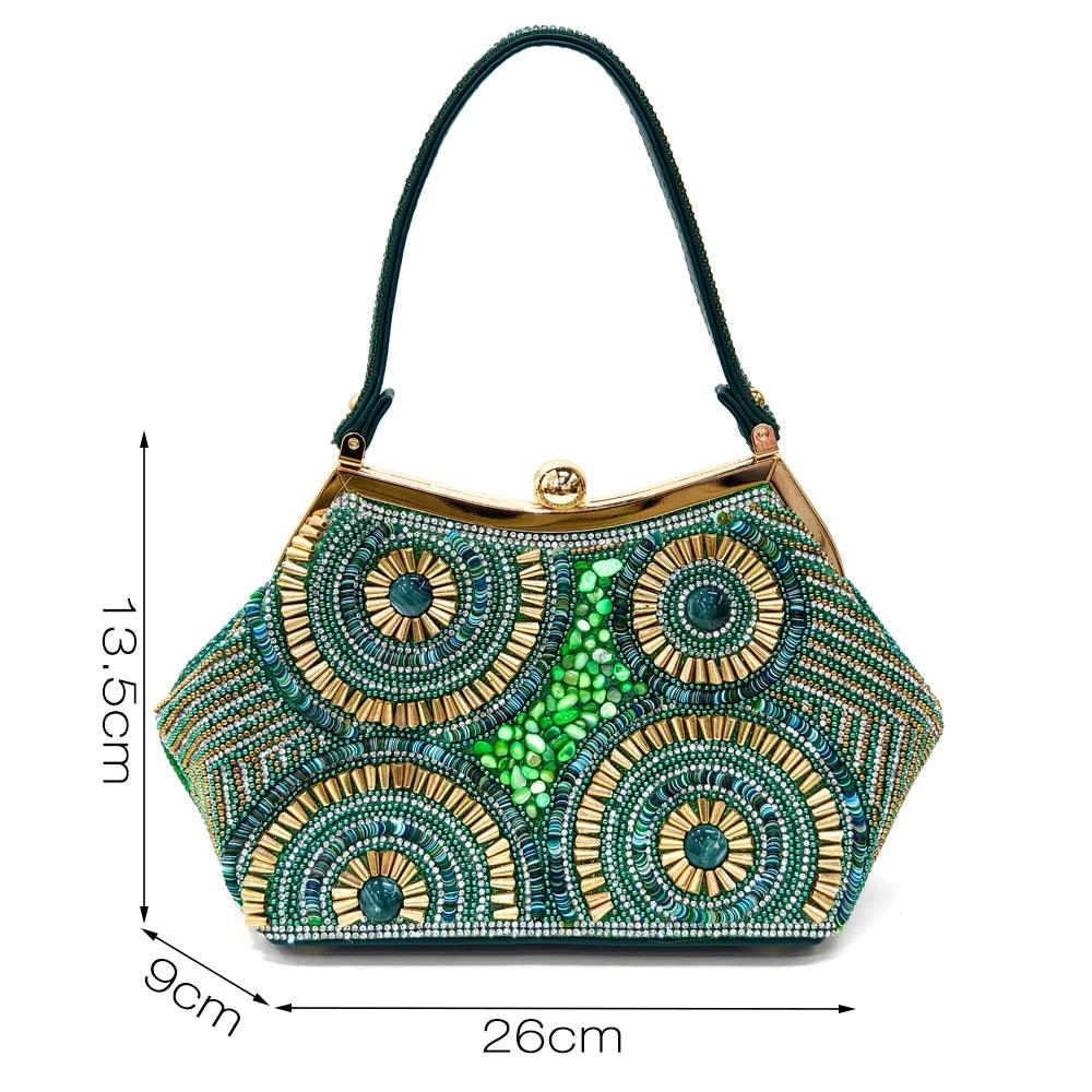 HollandLuxeGlobal.com Exclusive Premium Collectors Item – Elegant Italian Design Women’s Party Shoes with Matching Handbag, Stylish Heels & Bag Set for African Weddings & Special