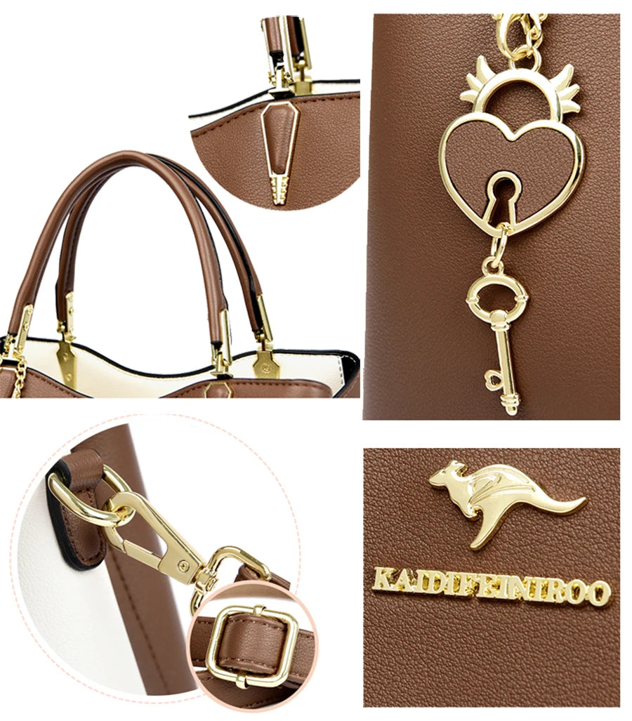 Stay effortlessly elegant with this Ladies Quality Leather Shoulder Bag 2023, a luxury designer tote featuring a large capacity and timeless fashion appeal — perfect for daily or casual use.

hollandluxeglobal.com