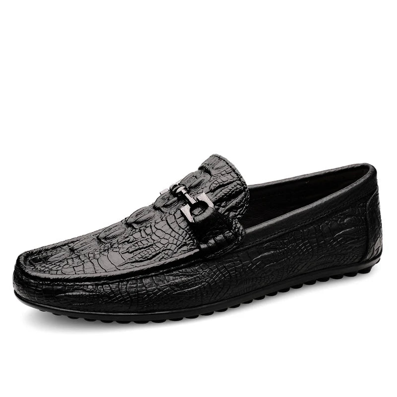 Boutique Premium Feel (For Exclusive Collection)
Luxury Italian Handmade Genuine Leather Shoes for Men – Crocodile Pattern Loafers & Formal Moccasins | HollandLuxeGlobal.com Exclusive