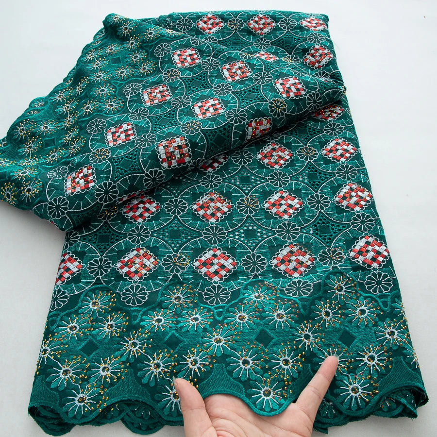 Swiss Voile Lace in Switzerland – Hot Sale High Quality Nigerian Lace Fabric for Sewing Elegant Women’s Evening and Party Dresses | HollandLuxeGlobal.com Exclusive Collector’s Item