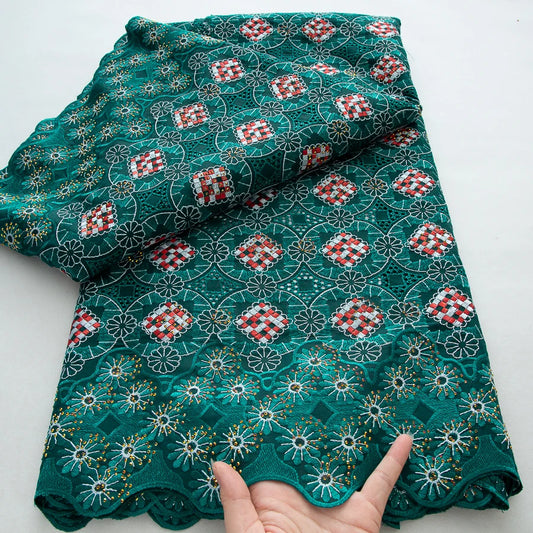 Swiss Voile Lace in Switzerland – Hot Sale High Quality Nigerian Lace Fabric for Sewing Elegant Women’s Evening and Party Dresses | HollandLuxeGlobal.com Exclusive Collector’s Item