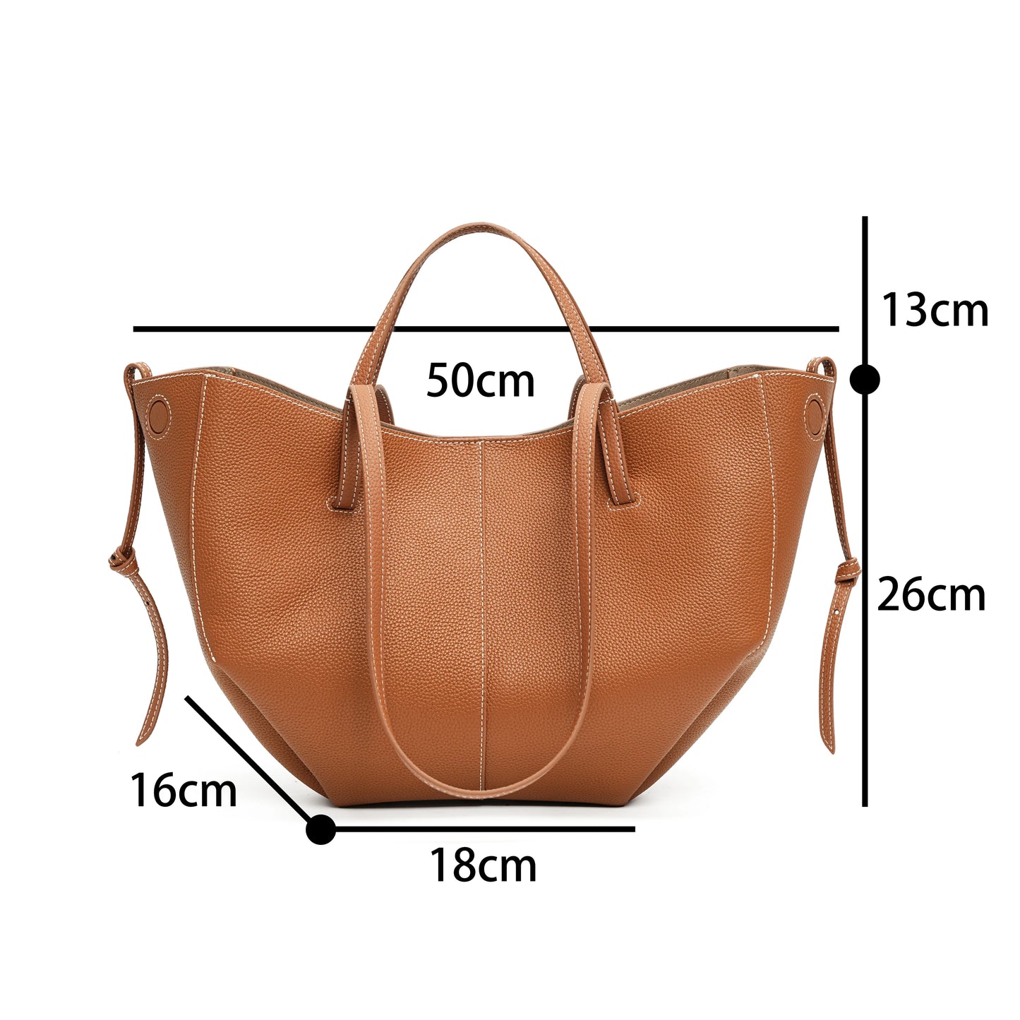 Indulge in timeless elegance with this Luxury Cow Leather Tote Bag, a spacious designer handbag crafted for the modern woman. Stylish and versatile — perfect as a shoulder, hobo, or shopper bag for everyday sophistication.