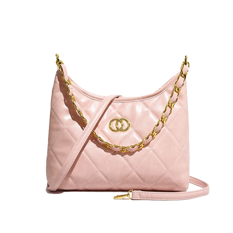 Classic Leather Handbag for Women | Elegant Ladies Tote with Detachable Strap | Famous Designer-Inspired Crossbody Purse | HollandLuxeGlobal.com Exclusive Collector’s Item