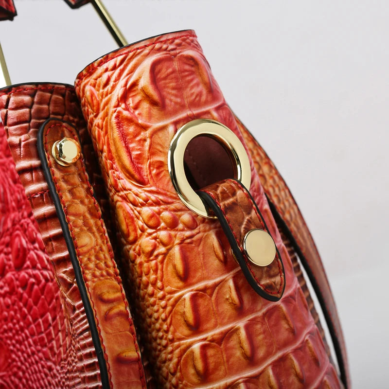 Boutique Premium Edition (for Exclusive Collection)
Luxury Crocodile Skin Leather Handbag for Women – Large-Capacity Designer Shoulder Tote | HollandLuxeGlobal.com Exclusive