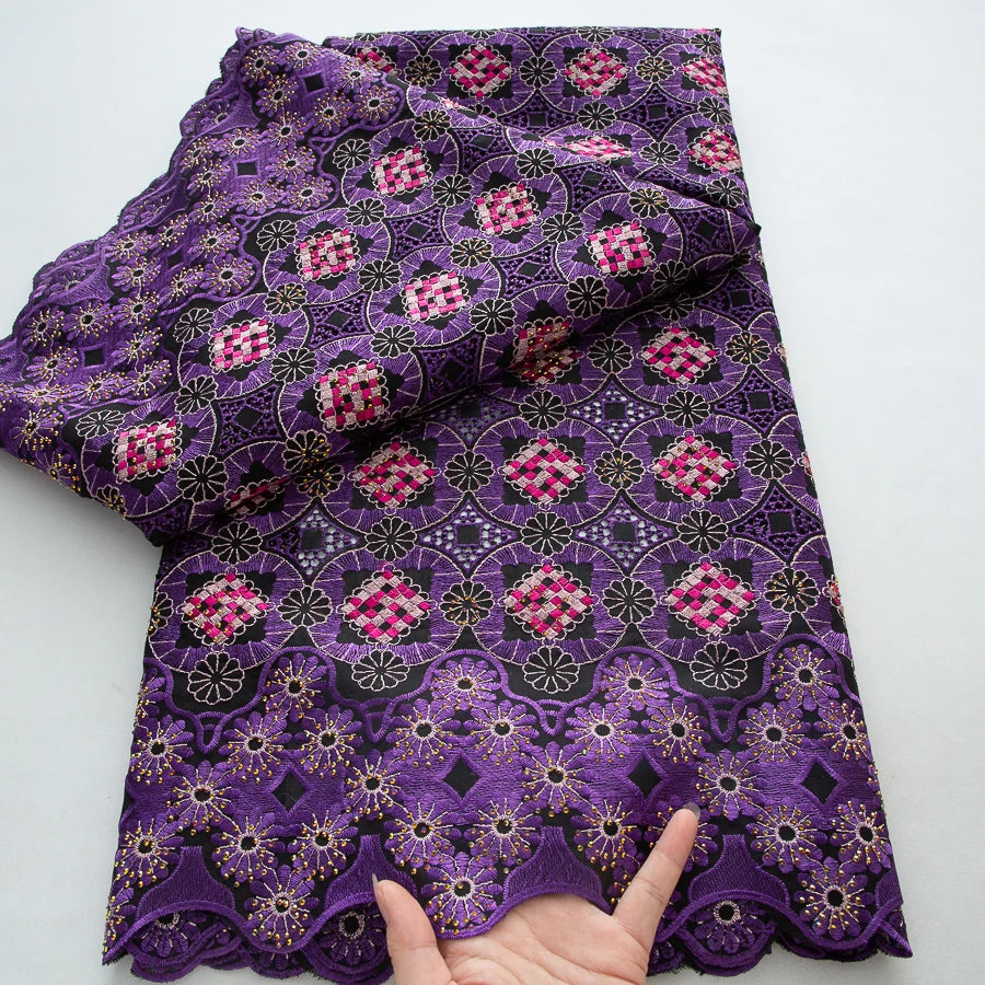 Swiss Voile Lace in Switzerland – Hot Sale High Quality Nigerian Lace Fabric for Sewing Elegant Women’s Evening and Party Dresses | HollandLuxeGlobal.com Exclusive Collector’s Item