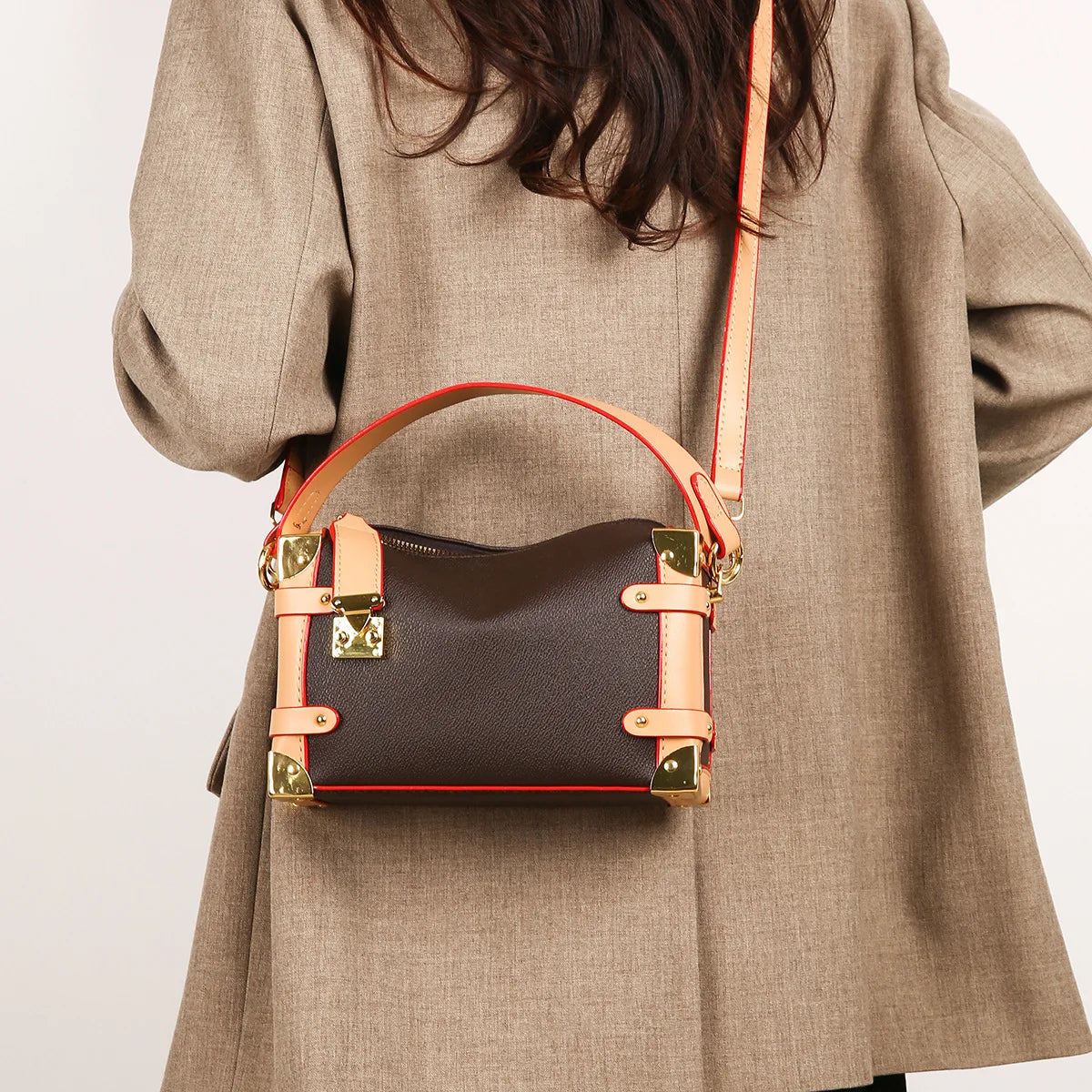 Women’s Luxury Leather Handbag – Designer High Quality Tote Bag, Fashion Shoulder & Crossbody Purse with Top Handle for Elegant Ladies | HollandLuxeGlobal.com Exclusive Collector’s Item