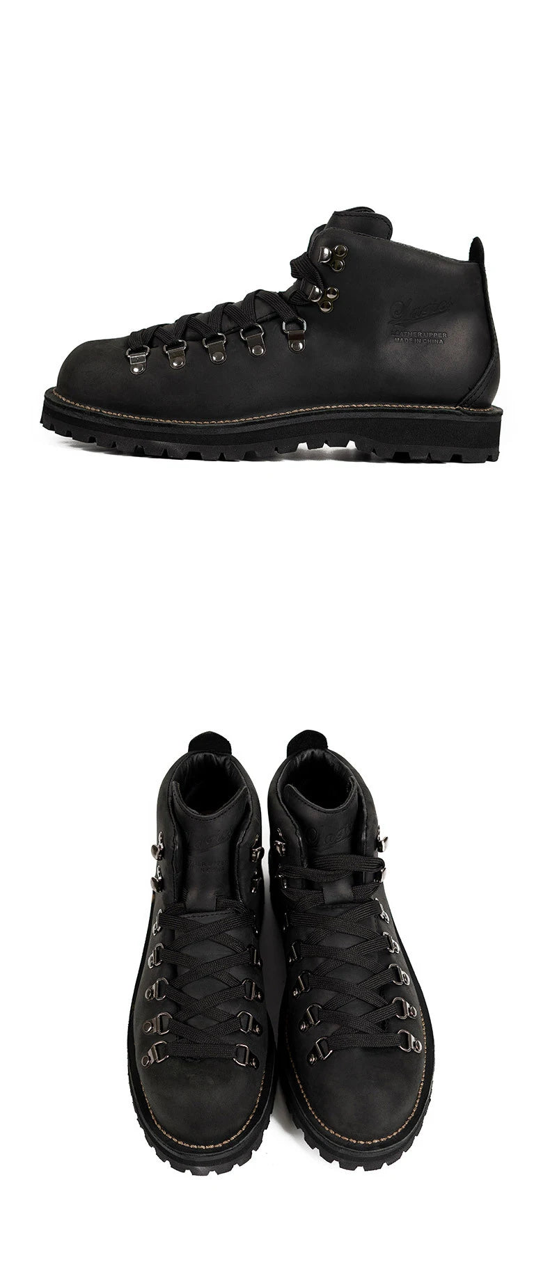 Vintage Men’s Leather Ankle Boots – Retro Mountaineering Lace-Up Outdoor & Casual Shoes | HollandLuxeGlobal.com Exclusive Collector’s Item