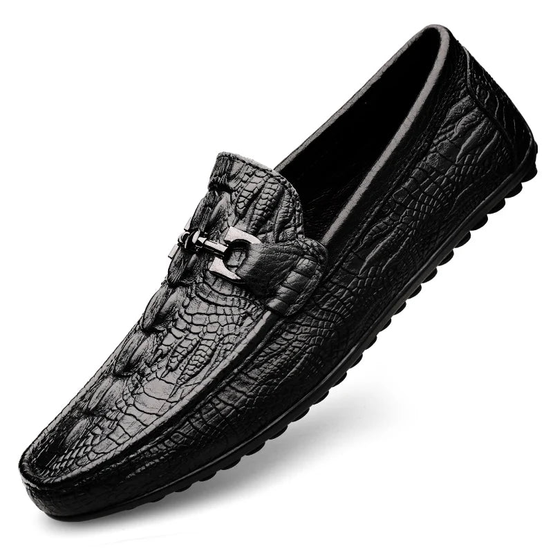 Boutique Premium Feel (For Exclusive Collection)
Luxury Italian Handmade Genuine Leather Shoes for Men – Crocodile Pattern Loafers & Formal Moccasins | HollandLuxeGlobal.com Exclusive