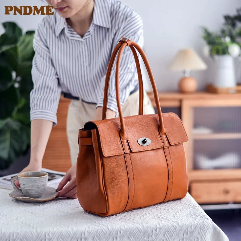 Business Casual Designer Handmade Genuine Leather Women’s Shoulder Bag – Real Cowhide Fashion Handbag for Work, Travel & Everyday Luxury | HollandLuxeGlobal.com Exclusive Collector’s Item