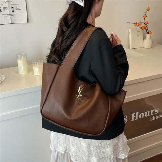 👜 High-End Elegant Leather Shopper Bag with Large Capacity and Trendy Style – Perfect for Stylish Women, Vintage Look | HollandLuxeGlobal.com Exclusive Collector’s Item
