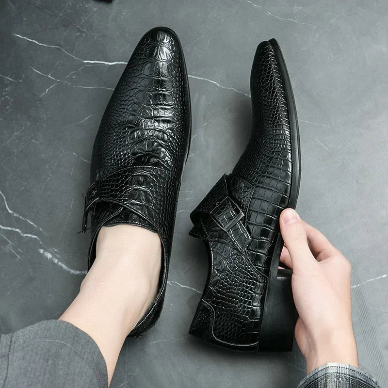 Handmade British Designer Leather Men’s Wedding & Business Loafers | Luxury Formal Dress Flats & Driving Shoes For Men | HollandLuxeGlobal.com Exclusive Collector’s Item