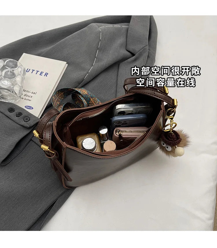 2025 New! Luxury French-Style Niche Designer Crossbody Bag for Women | INS-Inspired Versatile Shoulder Bag | HollandLuxeGlobal.com Exclusive Collector’s Item