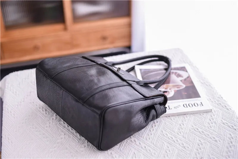 Business Casual Designer Handmade Genuine Leather Women’s Shoulder Bag – Real Cowhide Fashion Handbag for Work, Travel & Everyday Luxury | HollandLuxeGlobal.com Exclusive Collector’s Item