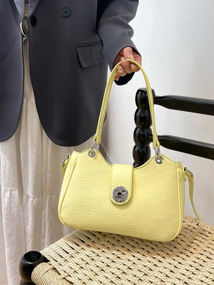 Designer Women's Handbag In High-Quality Leather With Embroidery Detail Elegant Look For Special Occasions Gift