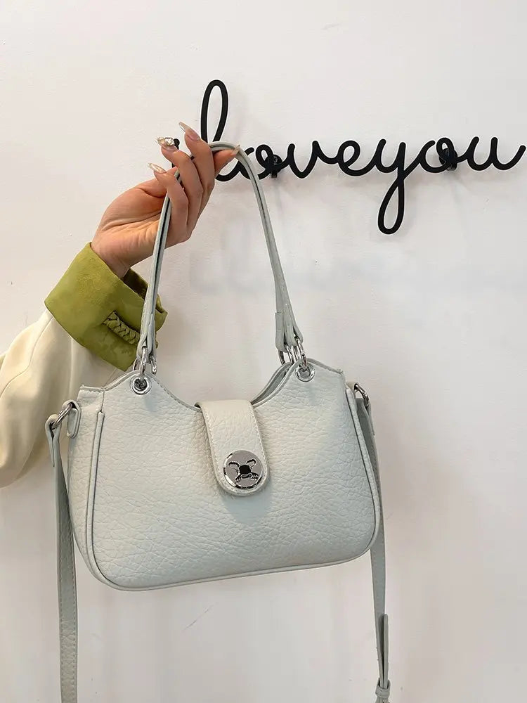 Designer Women's Handbag In High-Quality Leather With Embroidery Detail Elegant Look For Special Occasions Gift