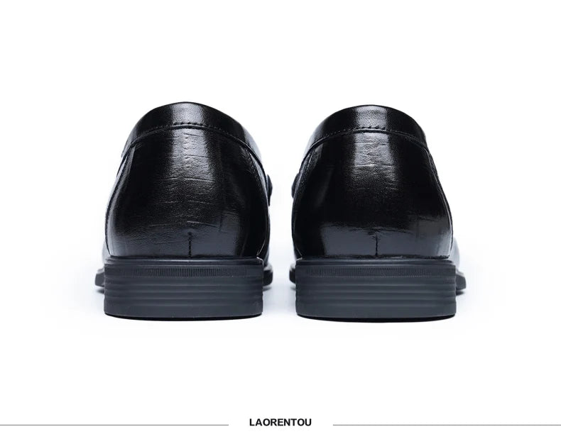 Option 2 – Premium Boutique Feel (for your Exclusive Collection)
LAORENTOU Handmade Crocodile Pattern Leather Loafers for Men – Breathable Business & Casual Slip-On Comfort | HollandLuxeGlobal.com Exclusive