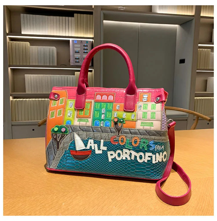 👜 Vintage Embroidered Shoulder Bag – Women’s Luxury Work Purse with Heavy Stitching, Timeless Crossbody Hand-Stitched Details | HollandLuxeGlobal.com Exclusive Collector’s Item