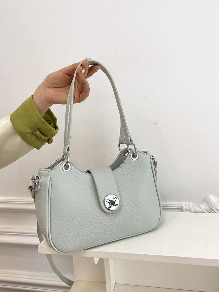 Designer Women's Handbag In High-Quality Leather With Embroidery Detail Elegant Look For Special Occasions Gift