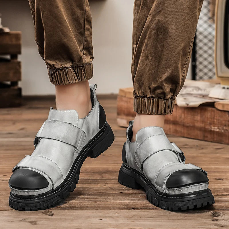 Luxury Italian-Design Men’s Genuine Leather Oxford Dress Shoes – Premium Handmade Business and Formal Footwear with Elegant Stitch Detailing and Classic Round-Toe Style for Office, Events, and Daily Prestige | HollandLuxe