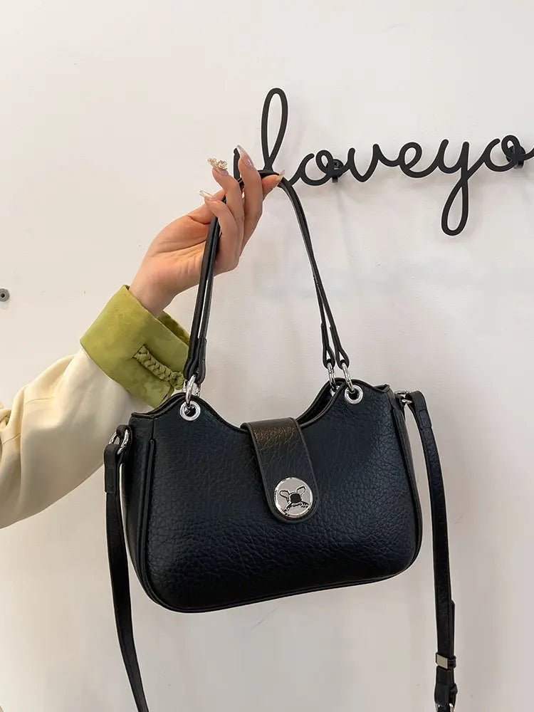 Designer Women's Handbag In High-Quality Leather With Embroidery Detail Elegant Look For Special Occasions Gift