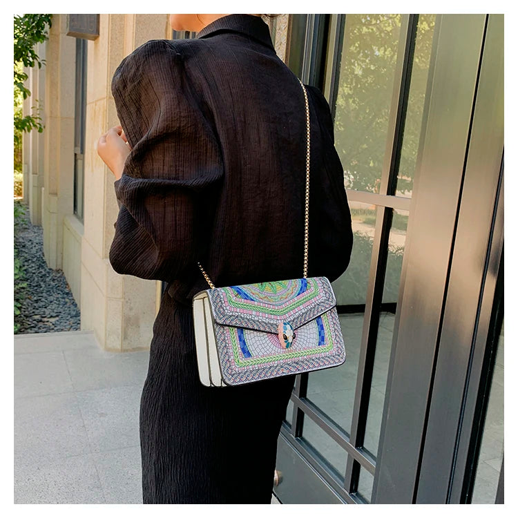 Sophisticated Designer Leather Tote Bag for Women | Luxury Brand Shoulder & Crossbody Handbag | Elegant Ladies Purse of Distinction | HollandLuxeGlobal.com Exclusive Collector’s Item