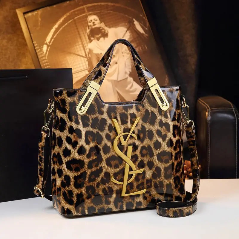 Add a touch of elegance to your style with this Women’s Crocodile Pattern Tote Bag, crafted from luxury microfiber leather in a stunning gradient color finish. Spacious, stylish, and versatile