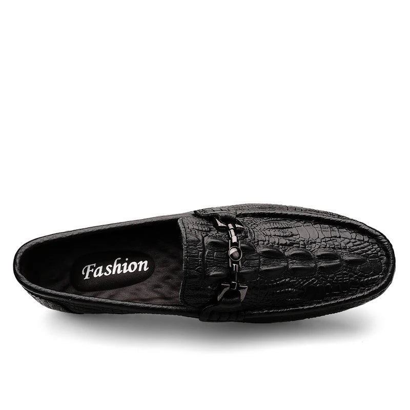 Boutique Premium Feel (For Exclusive Collection)
Luxury Italian Handmade Genuine Leather Shoes for Men – Crocodile Pattern Loafers & Formal Moccasins | HollandLuxeGlobal.com Exclusive