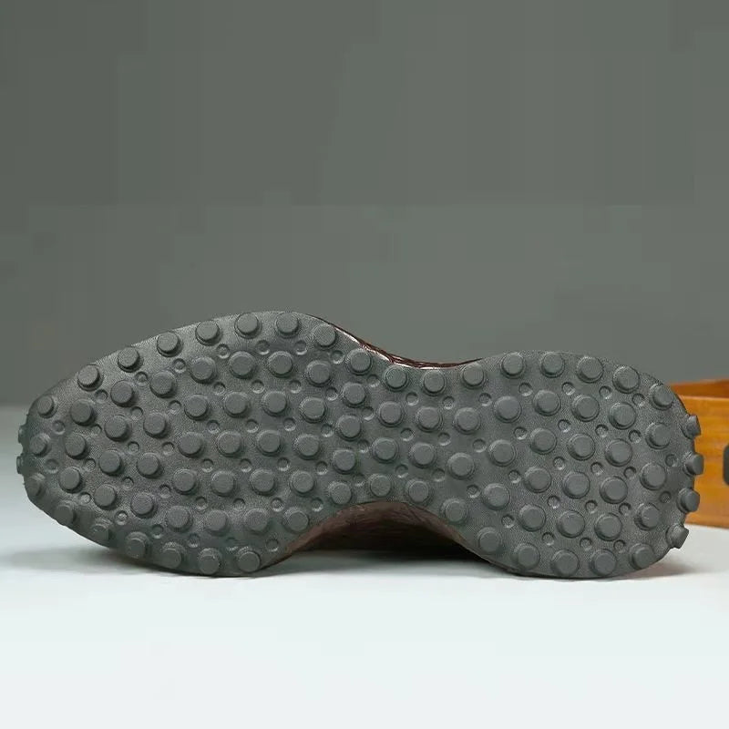 Boutique Premium Edition (for Exclusive Collection)
2025 Italian-Inspired Crocodile Belly Skin Men’s Sneakers – Genuine Leather Luxury Casual Shoes | HollandLuxeGlobal.com Exclusive