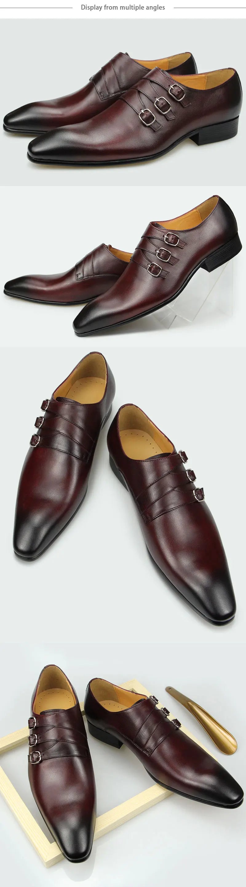 Italian-British Designer Men’s Genuine Leather Loafers | Luxury Pointed Toe Business & Casual Dress Shoes | HollandLuxeGlobal.com Exclusive Collector’s Item