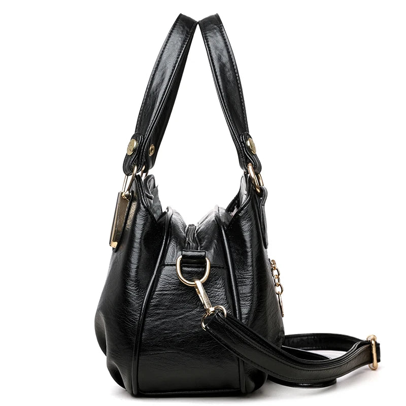 Genuine Brand Leather Women’s Handbag | Luxury Designer Shoulder & Crossbody Bag | Ladies Messenger Tote Purse – Elegant Commuter Style | HollandLuxeGlobal.com Exclusive Collector items