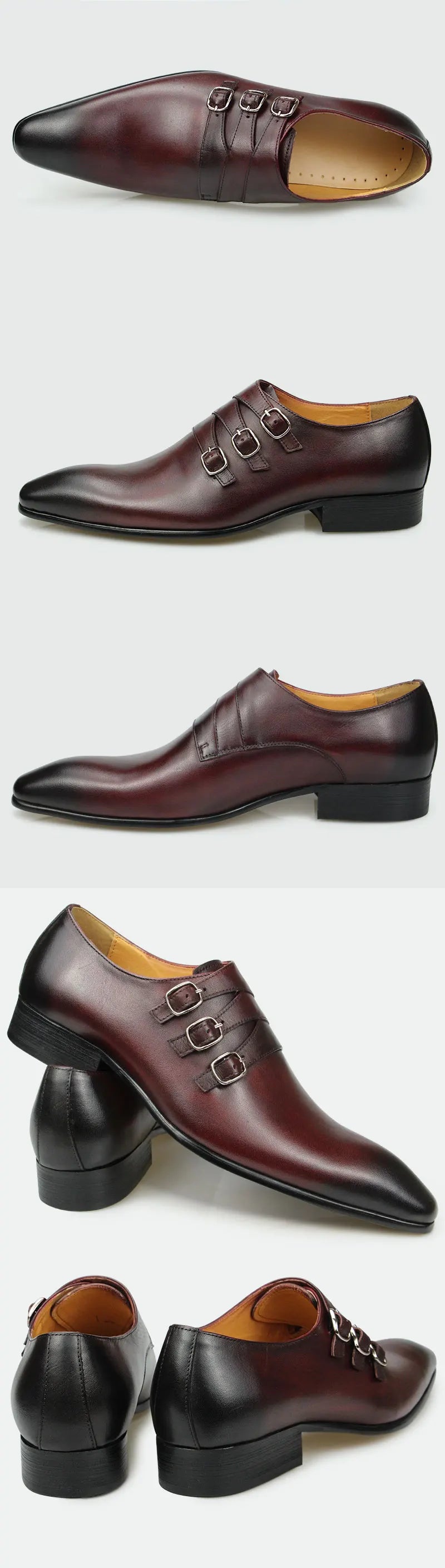 Italian-British Designer Men’s Genuine Leather Loafers | Luxury Pointed Toe Business & Casual Dress Shoes | HollandLuxeGlobal.com Exclusive Collector’s Item