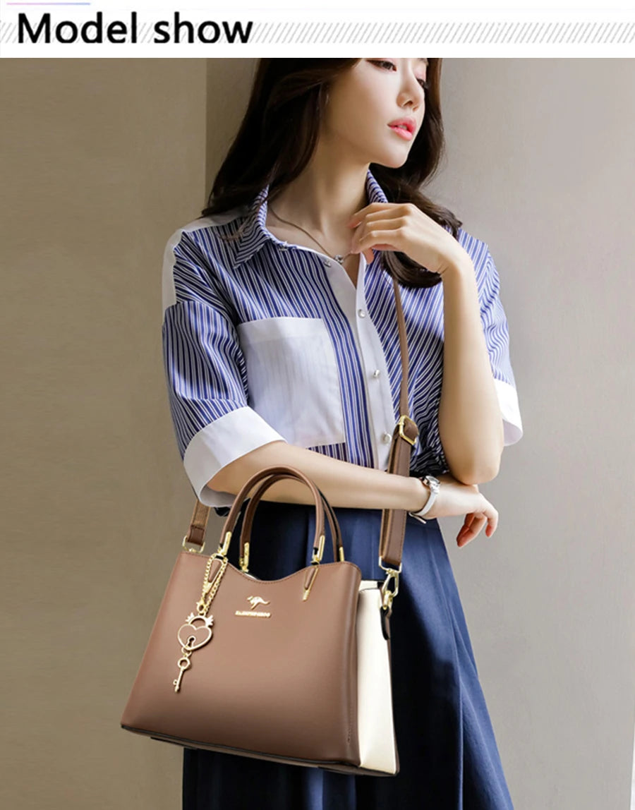 Stay effortlessly elegant with this Ladies Quality Leather Shoulder Bag 2023, a luxury designer tote featuring a large capacity and timeless fashion appeal — perfect for daily or casual use.

hollandluxeglobal.com