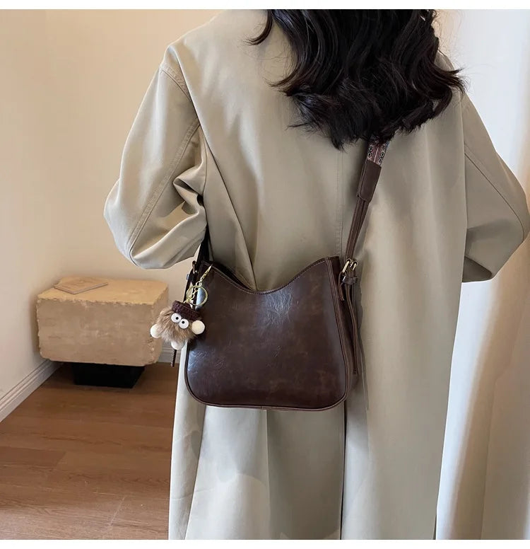 2025 New! Luxury French-Style Niche Designer Crossbody Bag for Women | INS-Inspired Versatile Shoulder Bag | HollandLuxeGlobal.com Exclusive Collector’s Item
