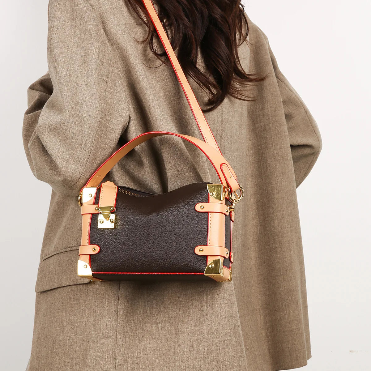 Women’s Luxury Leather Handbag – Designer High Quality Tote Bag, Fashion Shoulder & Crossbody Purse with Top Handle for Elegant Ladies | HollandLuxeGlobal.com Exclusive Collector’s Item