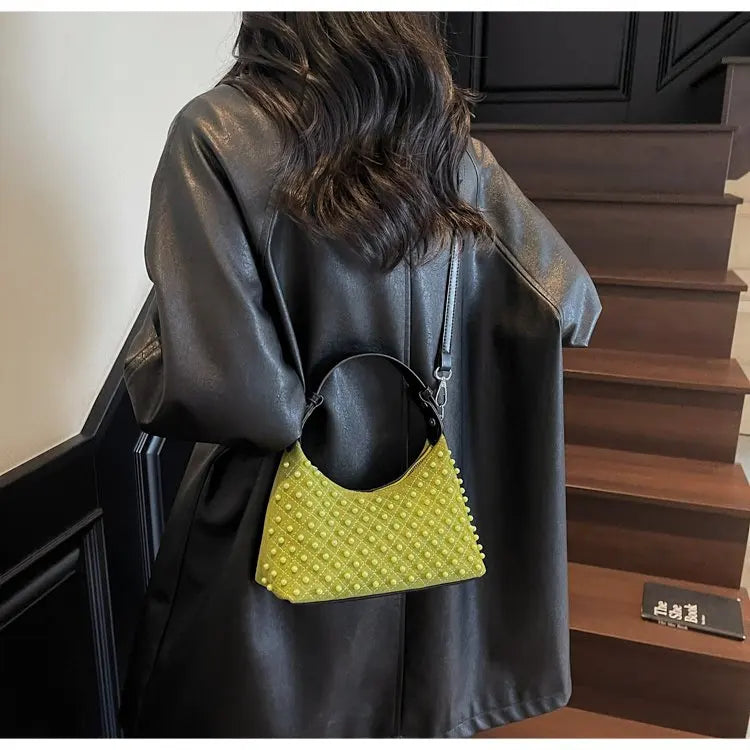 Modern Crocodile Embossed Bag For Women With Exotic Texture And Premium Leather For Luxury Style